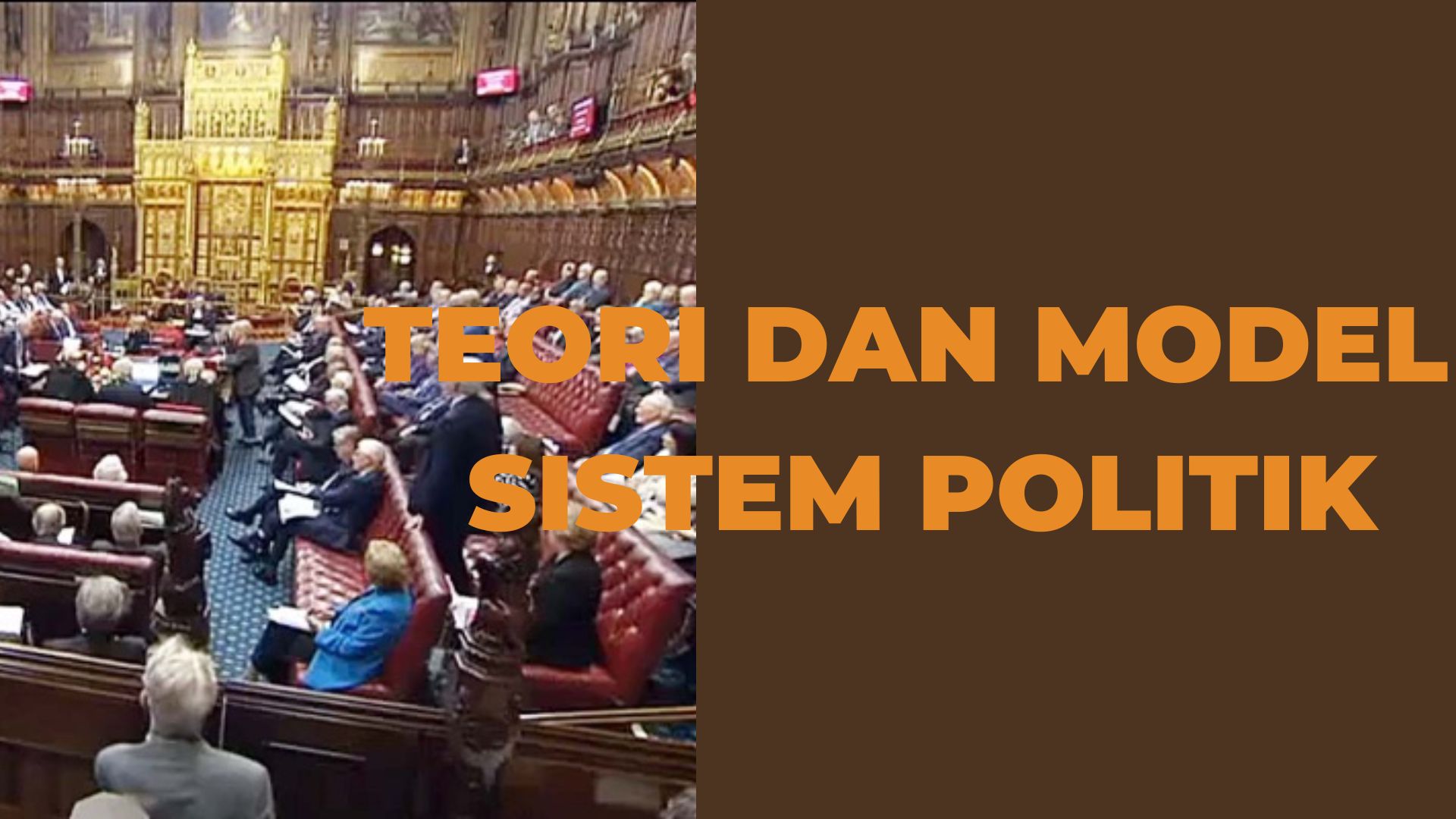 Teori Dan Model Sistem Politik